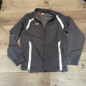 COPY - Under Armour men’s gray zip up rain jacket